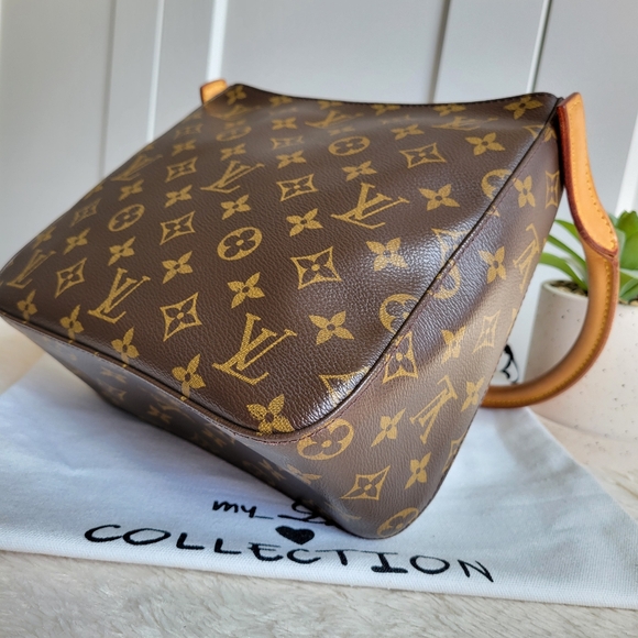 💕DISCONTINUED Louis Vuitton Looping MM Shoulder Bag Monogram - Picture 9 of 16